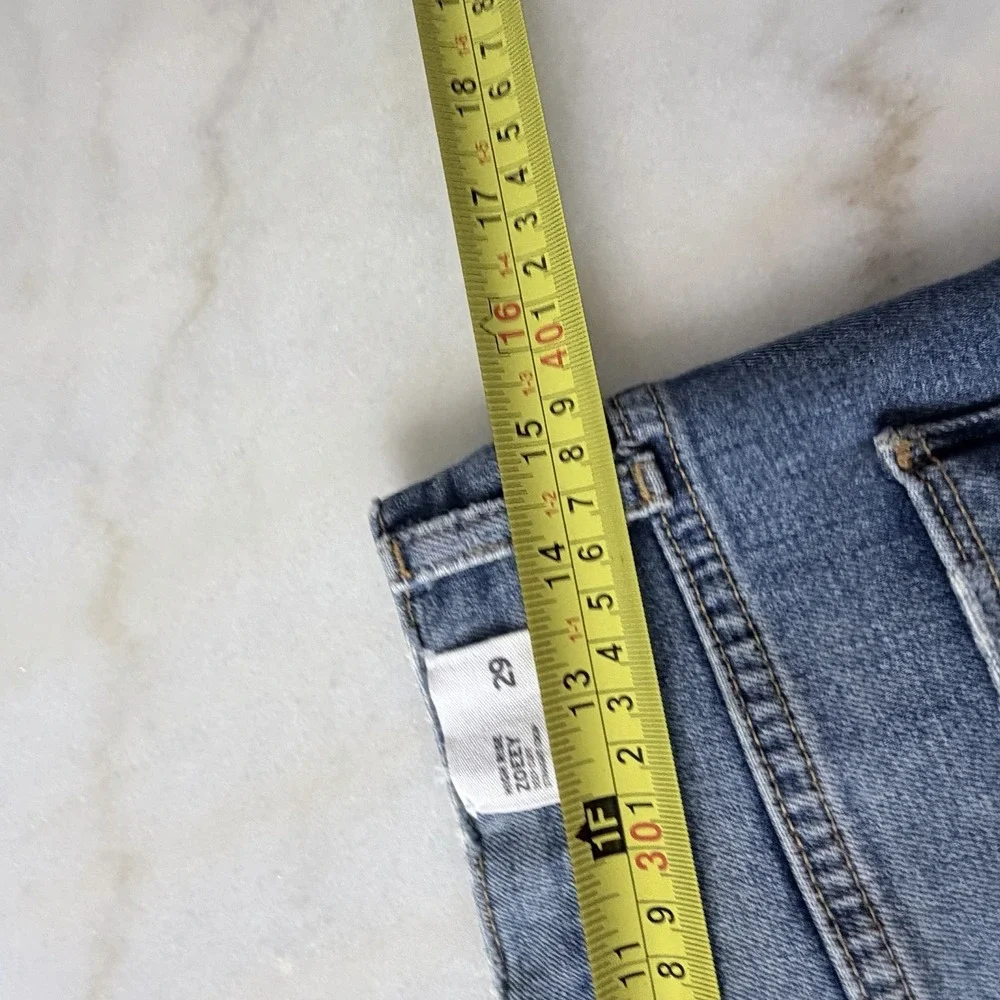 Hudson Zoeey Women Denim Jeans Sz 29 High Rise Straight Stretch